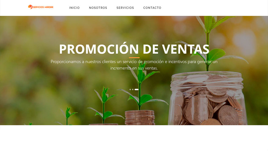 diseño de páginas web baratas promoción